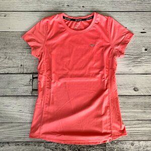 Nike Running Dri-Fit Short Sleeve Crewneck Pink Top Shirt